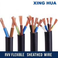 Kabel RVV Inti Tembaga Terlilit Berisolasi PVC Berlapis PVC 300V/500V