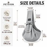Sac de transport pour chien en forme de gaufré, sac de transport pour animaux de compagnie mains libres, sac de transport transversal pour petits chiens et chats, logo personnalisé OEM, sac bandoulière