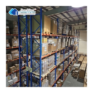 Scaffalature Impilabili Anticorrosione Standard Europeo Sistema di Scaffalature in Acciaio per <span class=keywords><strong>Pallet</strong></span> per Centri Logistici - Product Image 3