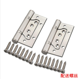 บานพับประตูสแตนเลสยูมา 425 แบบแม่ลูก ปิดนุ่มนวล 180 องศา สำหรับประตูไม้ - Product Image 5
