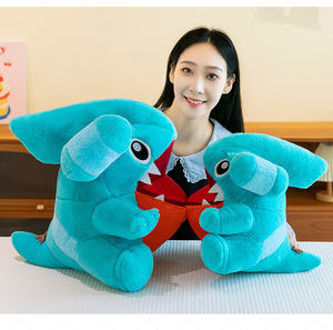 Peluche Requin Dessin Animé Best-Seller, Grande Bouche Mignonne, Cadeaux pour Enfants, Jouets en Peluche, Animaux en Peluche - Product Image 3