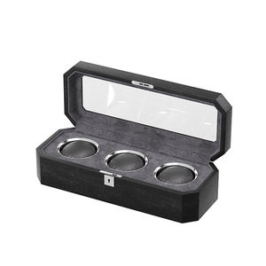 <span class=keywords><strong>Caja</strong></span> Organizadora <span class=keywords><strong>de</strong></span> Relojes Octagonal Negra <span class=keywords><strong>de</strong></span> Lujo con Diseño <span class=keywords><strong>de</strong></span> Logotipo Personalizado para Relojes <span class=keywords><strong>Casio</strong></span> y Colecciones Premium - Product Image 3