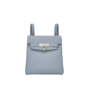 Mochila de diseño con logotipo personalizado, clásica, hecha a mano, de PU, ligera, mochila de hombro. - Product Image 2