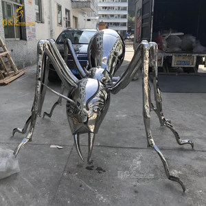 Scultura a grandezza naturale delle formiche di marcia del filo di acciaio inossidabile della decorazione moderna dello zoo del parco da vendere - Product Image 5