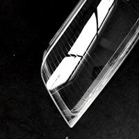 Coque transparente avant pour phare et boîtier de phare pour Audi A6 2003-2005