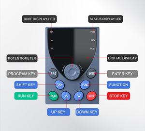 Bán hàng nóng 380V ba giai đoạn đầu vào VFD MPPT bơm năng lượng mặt trời biến tần 15KW 45Kw 75Kw 90Kw tần số ổ đĩa biến tần - Product Image 4