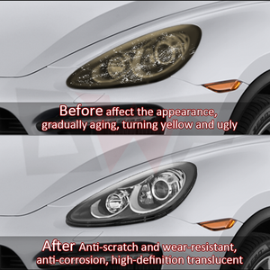 GWF <span class=keywords><strong>Top</strong></span> Headlight Film Fabrica Tpu Tph Faro Película protectora de plástico para faros delanteros - Product Image 2