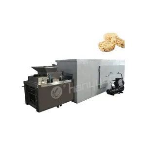 Cereal Bar Chocolate Making Machine/Oat Choco Bar Forming Machine/Oatmeal Chocolate Bar Line