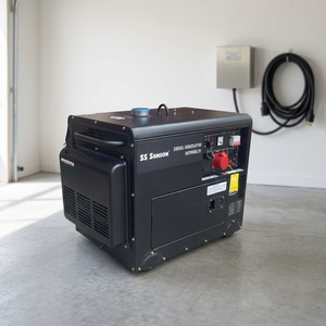 Samson เครื่องกำเนิดไฟฟ้าดีเซลชนิดเงียบ7KW เครื่องกำเนิดไฟฟ้าบ้าน - Product Image 6