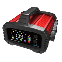 Meilleur prix chargeur de batterie au plomb automatique intelligent 12v 24v 8a 15a 20a 25a dc AGM GEL Start Stop pour voiture camion moto bateau