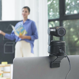 Bopoobsbot — appels vidéo HDR 4K, Webcam PTZ, avec ia, libre pour enseignement à distance, contrôle de geste, avec télécommande et trépied - Product Image 5