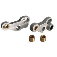 Support de fixation en aluminium et jeu de bagues en bronze pour Mitsubishi D3000/Diamond 3000, support d'axe de pince oscillante et roulement sans huile