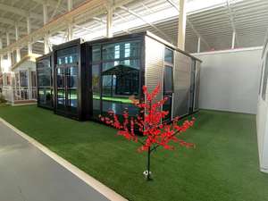 Maison conteneur extensible mobile deux en un avec 2 à 3 chambres pour usage domestique - Product Image 3