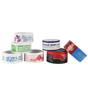 Branded Verpakking Tape Custom Logo Gedrukt Carton Sealing Tape Met Bedrijfslogo