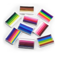 Peinture faciale professionnelle grand format, couleur unie, non toxique, mélange de couleurs disponible pour la peinture sur visage