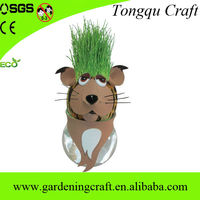 Cultivez votre propre Grass Head Kids Grass Head, cadeau de Noël, cadeau pour le chaussette de Noël