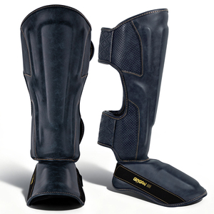<span class=keywords><strong>Protège</strong></span>-tibias GINGPAI en cuir microfibre, protection professionnelle, sans fermeture, légers, pour le MMA, le Muay <span class=keywords><strong>Thai</strong></span>, l'entraînement de <span class=keywords><strong>boxe</strong></span>, la cheville - Product Image 2