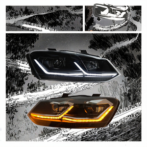 Vk Golf 7 Led lắp ráp đèn pha 2013 2017 MK7 Bi-xenon HID ống kính DRL chùm kép mát trắng ánh sáng đỏ 6000K Điều kiện Mới VW GTI - Product Image 2