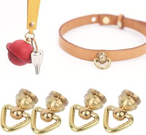 Clous métalliques rotatifs à rivets pour la décoration de sacs, ceintures, bracelets, chaussures, bottes et sacs à main - Product Image 3