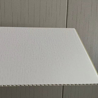Panneau mural SPC à faible entretien, imperméable et ignifuge, plaque en nid d'abeille, panneaux muraux intégrés en PVC pour une décoration moderne