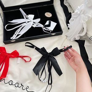 Sexy Open Crotch Thong with Massage Pearls, Transparent Lace <strong>Women's</strong> Erotic T-Back Lingerie, No Need to Remove Hot Panties - Product Image 3