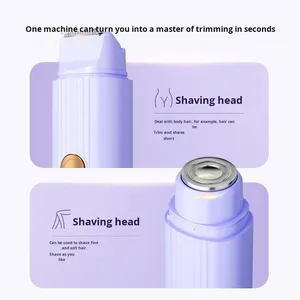 Afeitadora al por Mayor para Hombres y Mujeres, Material ABS, Multifuncional, Recortadora Íntima para Axilas, Uso en Todo el Cuerpo - Product Image 4