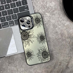 <span class=keywords><strong>Dessin</strong></span> Tournesol Impression Électrolytique Argent Clé TPU PC Housse de Téléphone Mobile pour Iphone Xr Xs <span class=keywords><strong>Max</strong></span> 11 12 13 14 15 16 17 <span class=keywords><strong>Air</strong></span> - Product Image 4