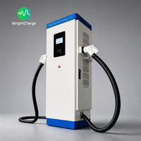Kommerzielle EV-Ladestation 240kW CCS2 CHAdeMO IP55 Wasserdicht Smart OCPP GPRS 4G RFID für Autobahn-Servicebereiche WrightCharge