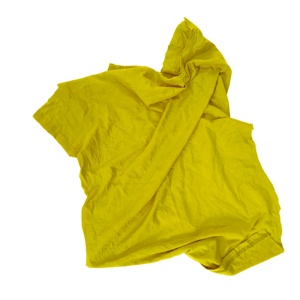 Mejor calidad suave t camisa 100 algodón retazos de tela industrial mezclada trapos - Product Image 1