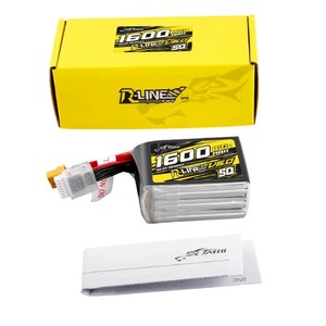 Batería de Iones de Litio Metálica TATTU R-LINE 60 6S 160C 1480/1600mAh con Conector XT60 para Drones de Carreras y Quadcopters - Product Image 6