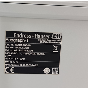 เครื่องจัดการข้อมูล Ecograph T RSG35 พร้อมอินพุตแบบอนาล็อก 6 ช่อง และดิจิตอลสูงสุด 12 ช่อง  หน้าจอแสดงผลกราฟิกสี TFT ขนาด 5.7 นิ้ว แบบ OEM ที่ปรับแต่งได้ - Product Image 5