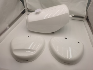 Protector Lateral del Tanque de Combustible para Motocicletas Simson S50/S51/S70, Repuesto Nuevo, Simson S51 Seitendeckel - Product Image 3