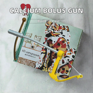 Applicateur de bolus de calcium réutilisable personnalisé de haute qualité en acier inoxydable léger pour bétail – Meilleure vente à prix abordable - Product Image 2