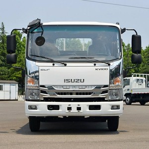 ISUZU KV100 5Tons New Euro 4 Left Steering Diesel Fence Box 4x2 Light Lorry Cargo Truck for Sale - Product Image 2