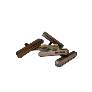Difusor de lujo para coche, aceites esenciales de rosa, madera + Clip de ventilación de Metal, ambientador por abrazadera, recarga de aceite de aromaterapia, logotipo personalizado para coche - Product Image 3