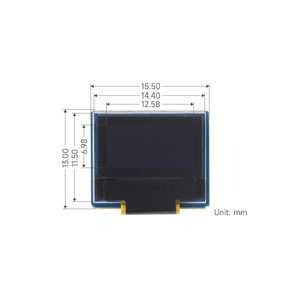 Mô-đun hiển thị OLED 0.49inch 64*32 Độ phân giải <span class=keywords><strong>I2C</strong></span> giao tiếp Màu đen/trắng - Product Image 6