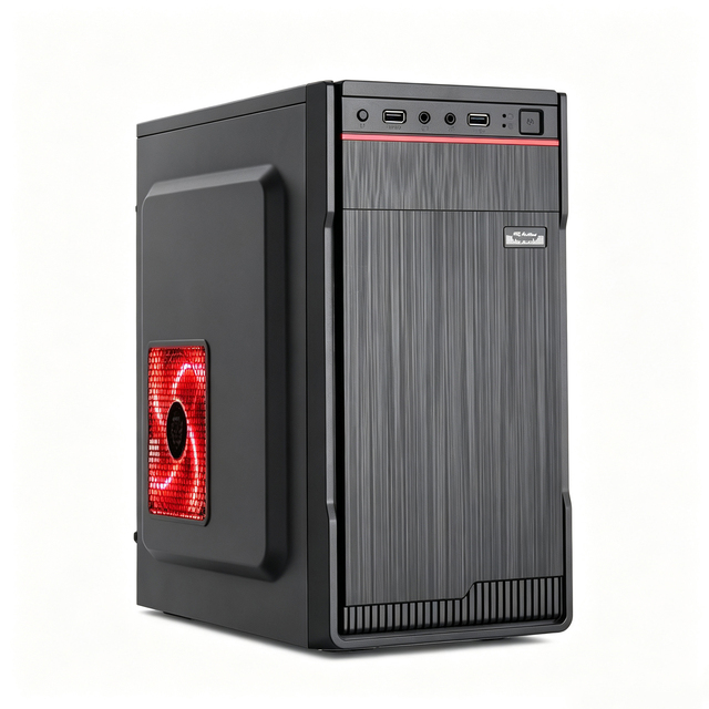 Hot Selling Micro ATX Mini ITX PC Case 350mm Compact Chassis 4 PCI Slots HDD/SSD Mesh Ventilation 3 Fans USB/Audio Ports Gaming
