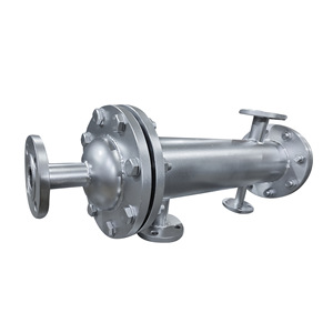 Intercambiador de Calor Tubular de Acero Inoxidable de Una Sola Pasada, Enfriador de Agua de Tipo Carcasa y Tubos, Ahorro de Energía, Recipiente a Presión - Product Image 1