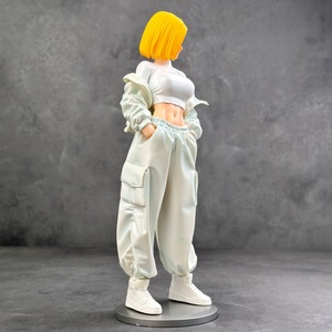 Figurine de dessin animé <span class=keywords><strong>Manga</strong></span> Android 18 de 27 cm, statue de figurine DRAGON BAII, modèle en PVC, figurine d'anime, jouets cadeaux - Product Image 5
