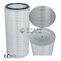 Filtre à air en cellulose nano ignifuge pour cartouche de dépoussiéreur industriel de turbine à gaz de centrale électrique TODC00092