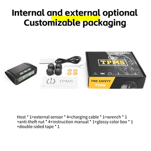 Camper năng lượng mặt trời phổ quát <span class=keywords><strong>TPMS</strong></span> Minder 4-Cảm biến cho Saloon SUV <span class=keywords><strong>RV</strong></span> yếu tố cần thiết bán buôn - Product Image 3