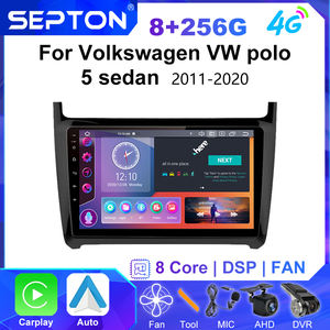 <span class=keywords><strong>Autoradio</strong></span> sans fil Carplay Android Auto pour VW Volkswagen <span class=keywords><strong>POLO</strong></span> 5 sedan 2008-2020 Multimédia GPS <span class=keywords><strong>autoradio</strong></span> 4G WIFI DSP - Product Image 2