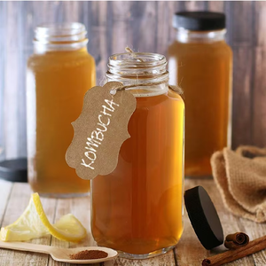 Chai nước thủy tinh với ống nhỏ giọt cho trái cây nước trái cây đồ uống có cồn cà phê Mascara mắt giọt tóc giả máy làm - Product Image 1