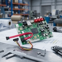 Fabricant d'assemblages de circuits imprimés (PCB) et de cartes électroniques assemblées (PCBA) clés en main, service de fabrication de circuits imprimés personnalisés SMT et DIP avec support de test par sonde volante ICT