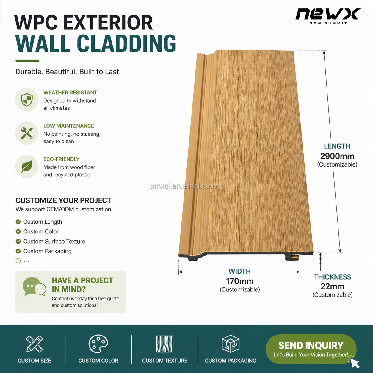 WPC Exterior Wall Cladding