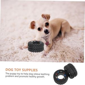 Juguete <span class=keywords><strong>Mordedor</strong></span> Divertido <span class=keywords><strong>para</strong></span> Perros con Forma de Neumático de Camión, Juguete <span class=keywords><strong>para</strong></span> Masticar <span class=keywords><strong>para</strong></span> Perros Pequeños, <span class=keywords><strong>Mordedor</strong></span> <span class=keywords><strong>para</strong></span> Mascotas, Regalo Promocional <span class=keywords><strong>para</strong></span> Tiendas de Mascotas - Product Image 2