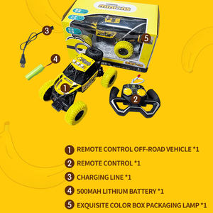 Voiture électrique télécommandée pour enfants, 4 roues motrices, tout-terrain, jouet télécommandé - Véhicule de course rechargeable à grande vitesse, cadeau pour garçons et filles - Product Image 6