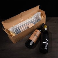 Film protecteur transparent gonflable, résistant aux chocs, imperméable, écologique, certifié ISO9001, taille personnalisée, verrerie/vin
