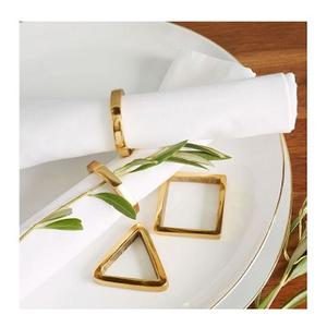 2024 porte-anneau de serviette en acier inoxydable de forme personnalisée de haute qualité porte-anneau de tissu décoratif de table pour des utilisations polyvalentes - Product Image 1