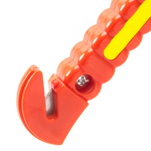 Cortador de selim de emergência 3 em 1, luz disjuntora fita reflexiva ônibus ferramenta de escapamento de carro martelo de segurança - Product Image 3